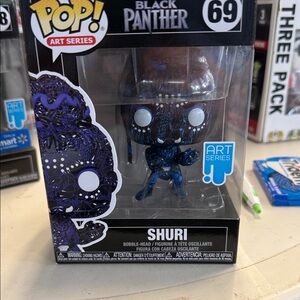 Funko Pop! Art Series Black Panther #69 Shuri - Blue & Purple